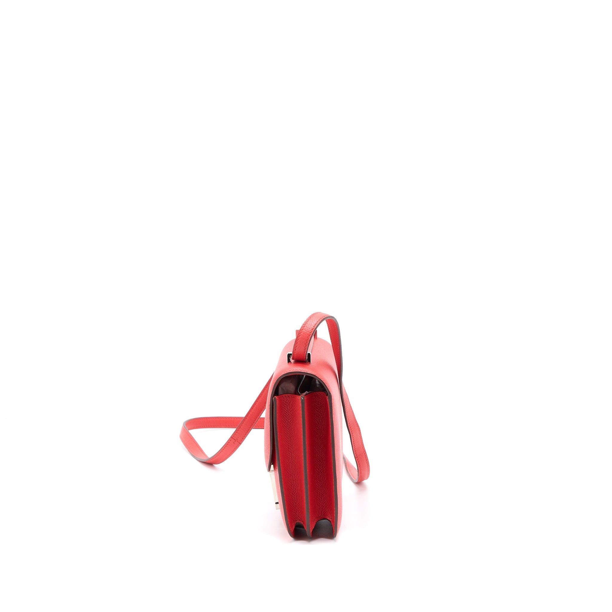 HERMES MINI CONSTANCE EPSOM S5 ROUGE TOMATE SHW