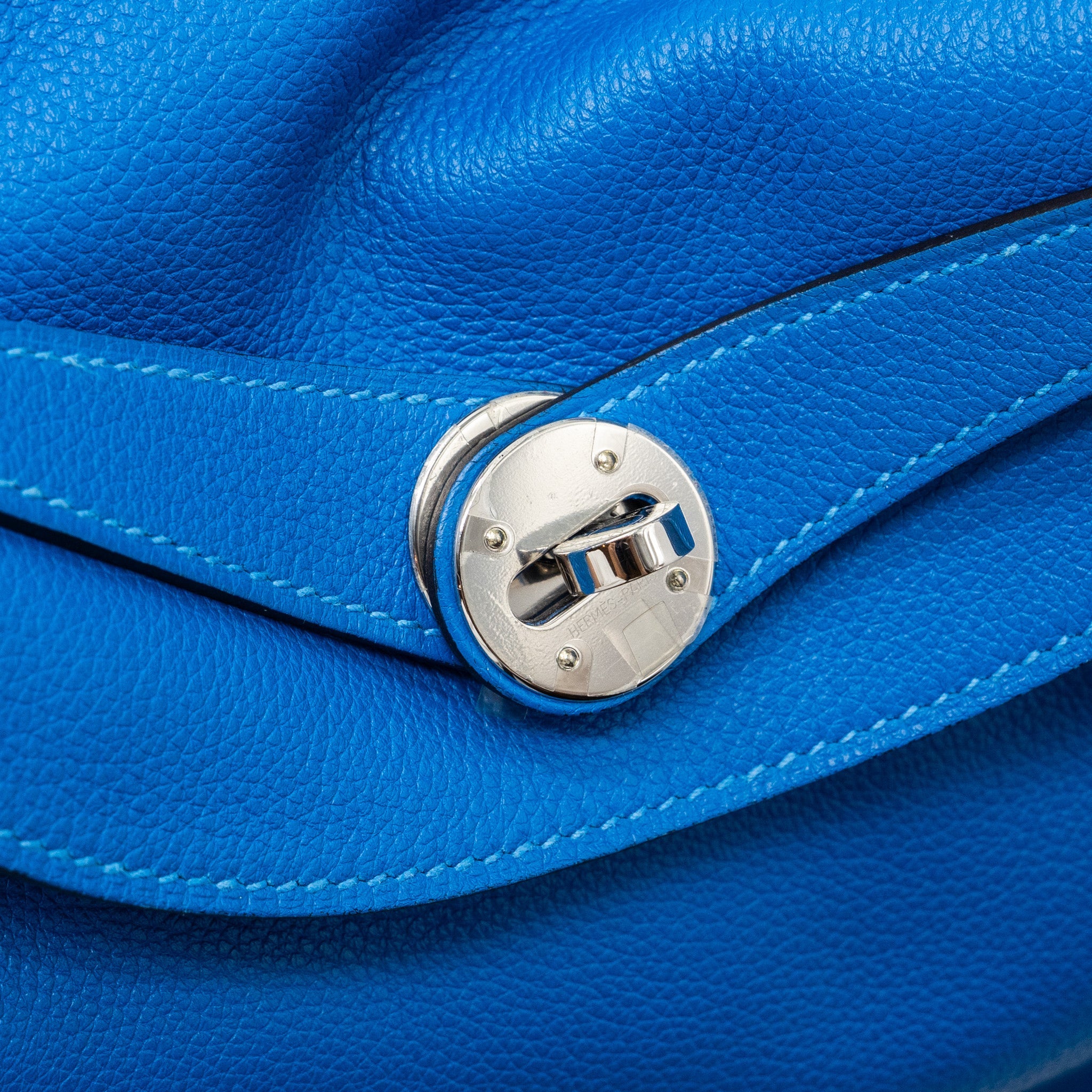 HERMES HERMES LINDY 30  EVERCOLOR  BLUE HYDRA SHW