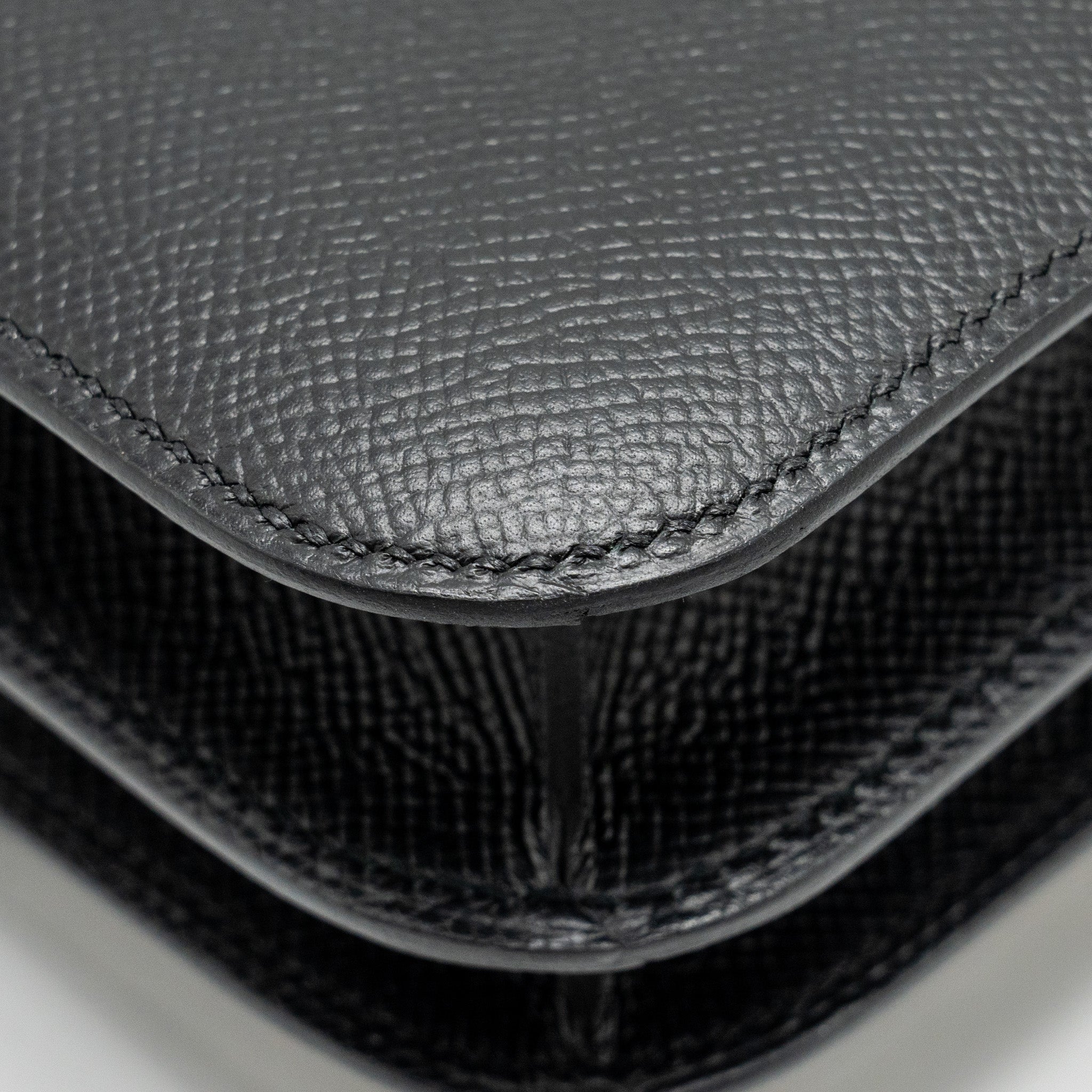 HERMES MINI CONSTANCE EPSOM BLACK RGHW