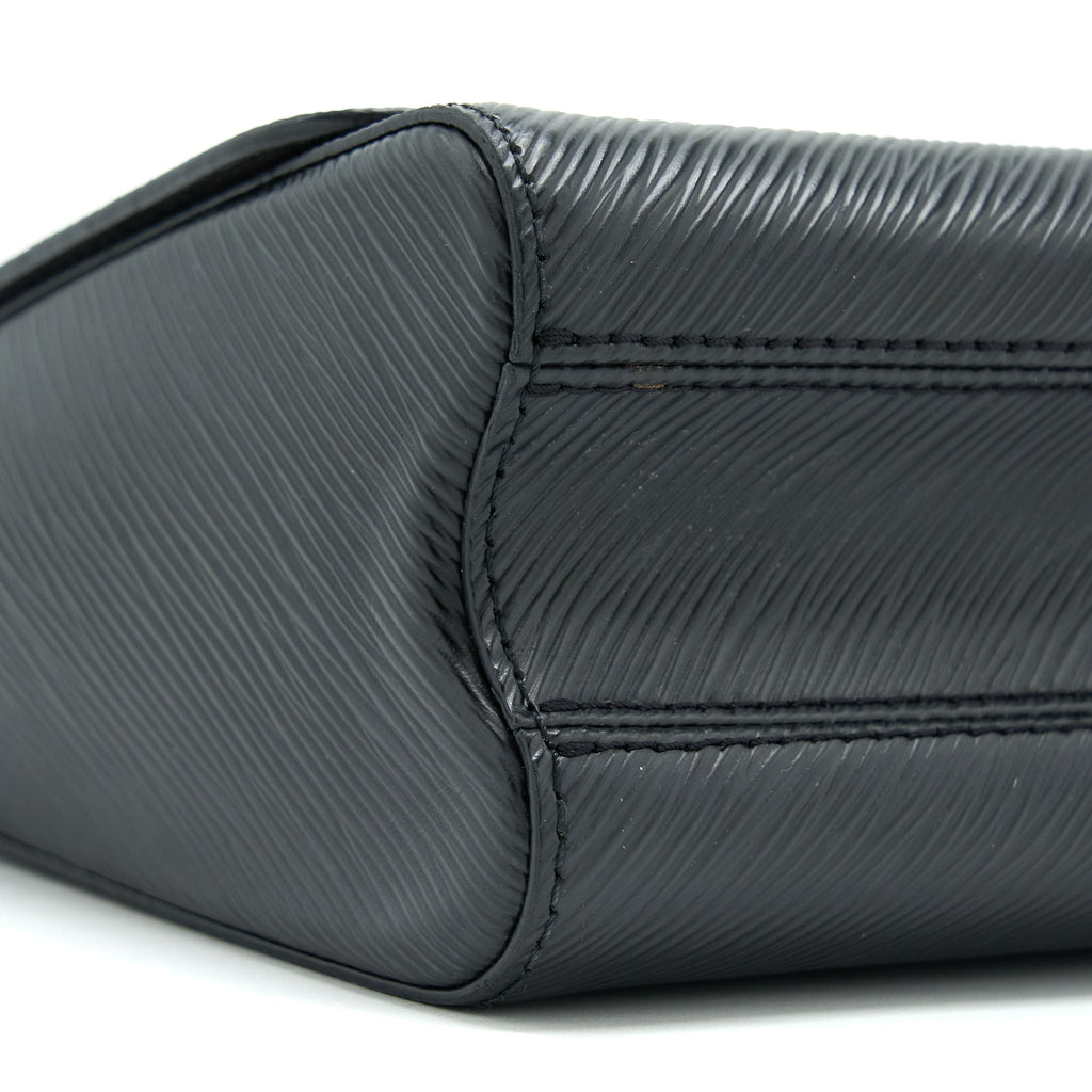 LOUIS VUITTON TWIST MM EPI BLACK GHW
