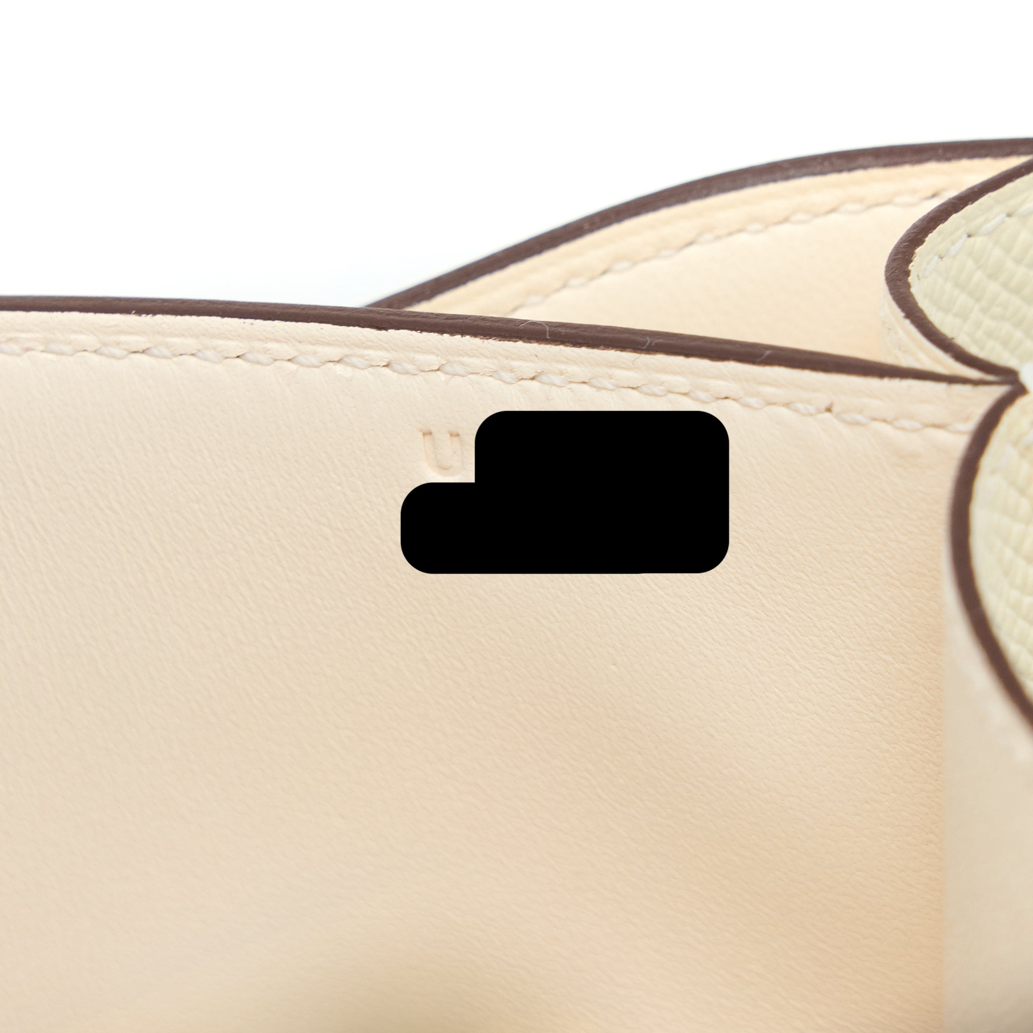 HERMES MINI CONSTANCE EPSOM NATA GHW