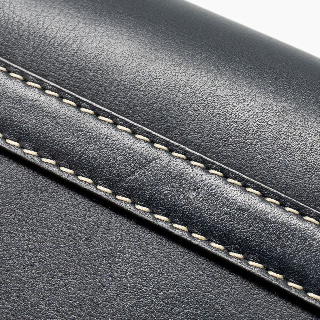 LOEWE MINI GATE BAG CALFSKIN DARK BLUE GHW