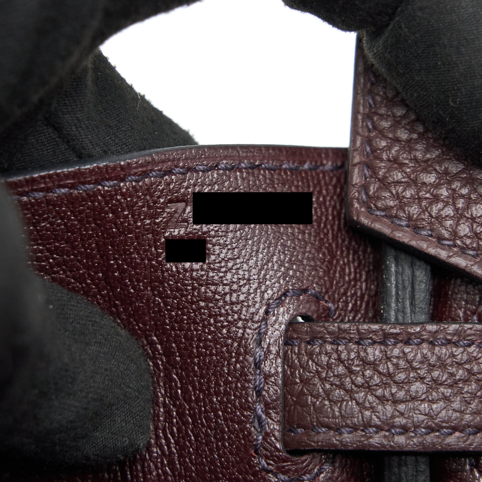 HERMES BIRKIN 25 0G ROUGE SELLIER TOGO LEATHER SHW