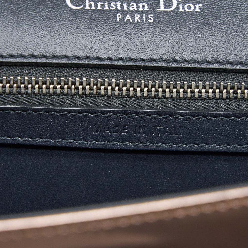 DIOR MEDIUM DIORAMA CANNAGE CALFSKIN METALLIC PINK SHW