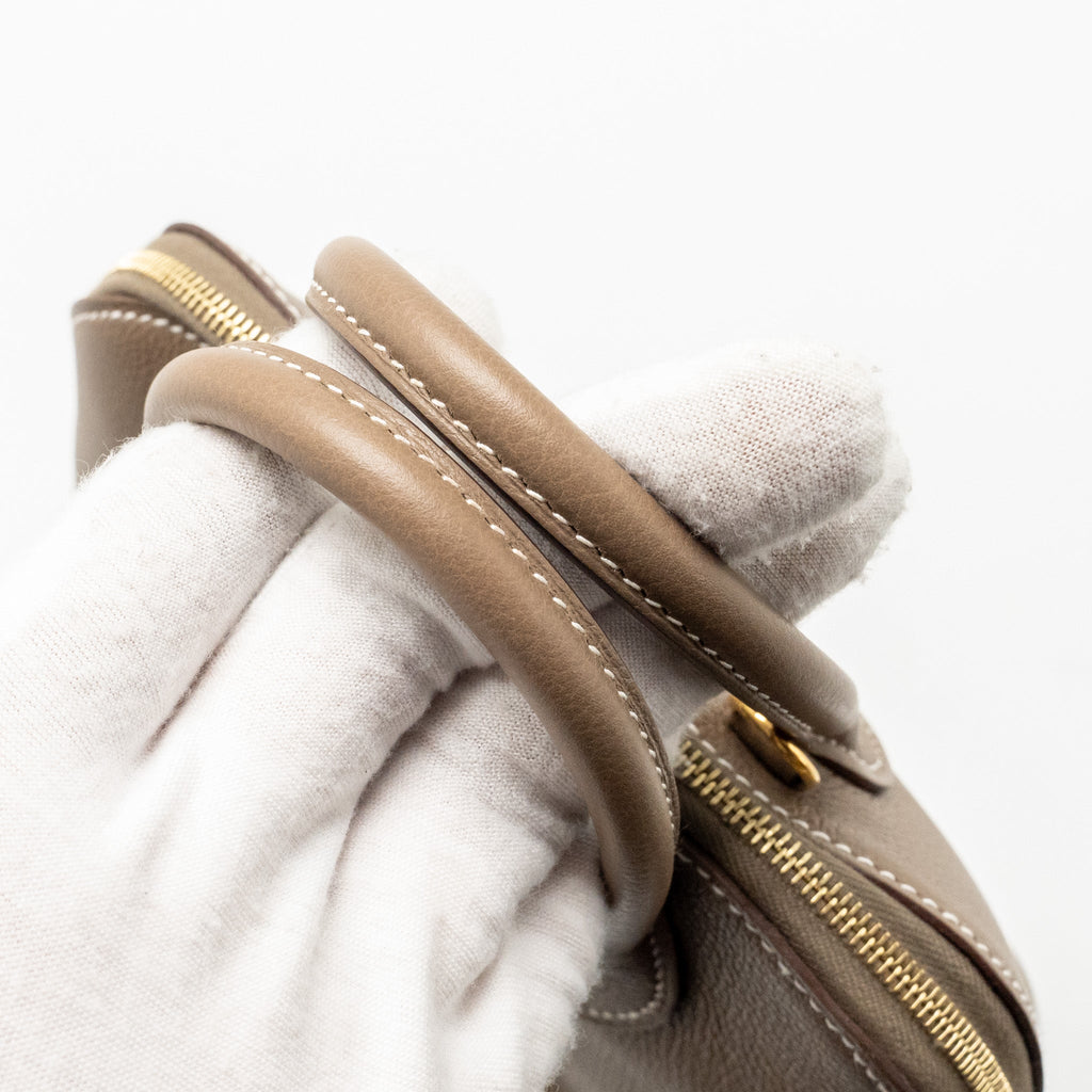 HERMES MINI BOLIDE EVERCOLOR ETOUPE GHW