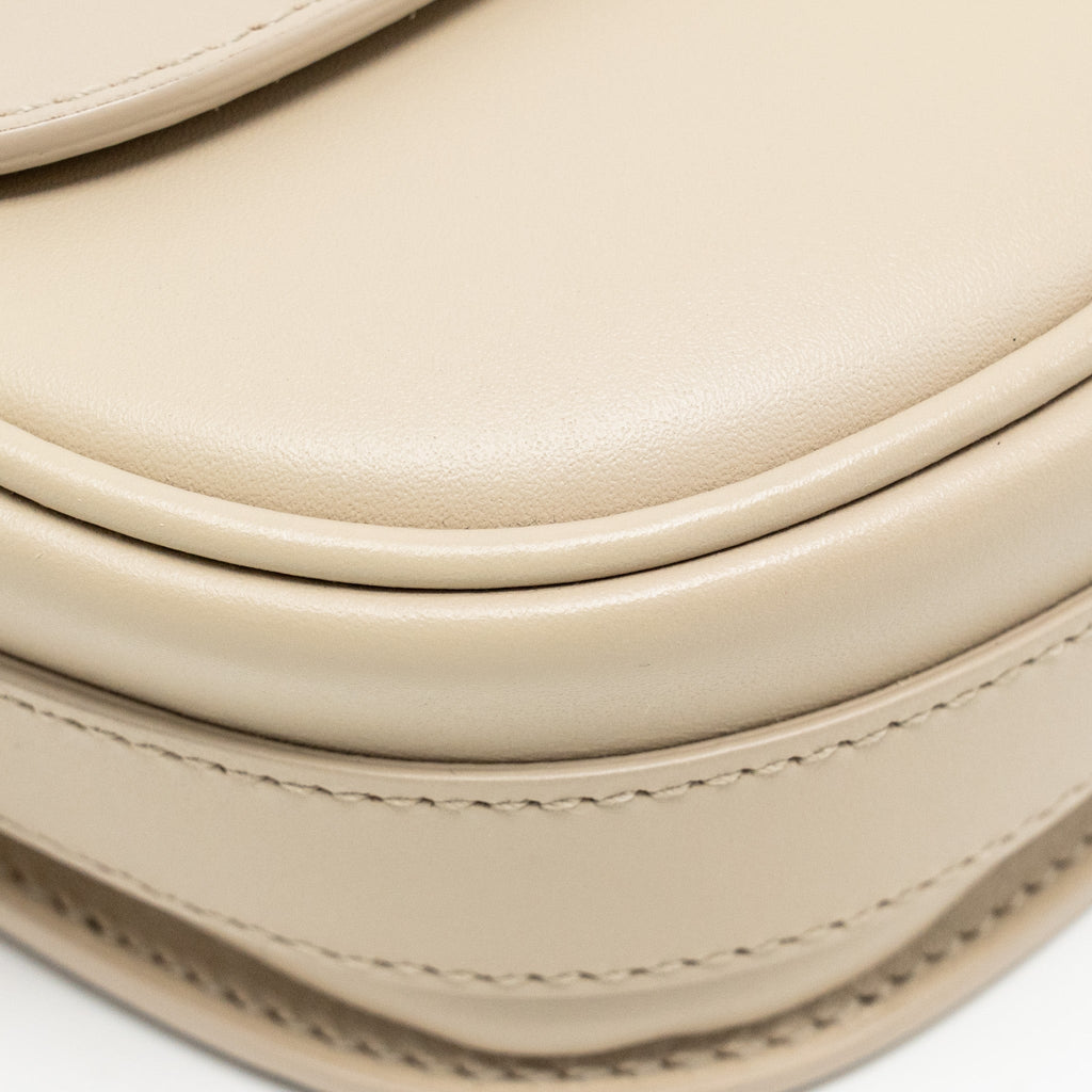 DIOR BOBBY EAST-WEST BAG CALFSKIN LIGHT BEIGE GHW