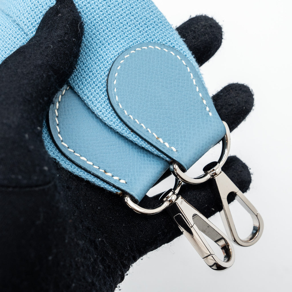 HERMES EVELYN 33 EPSOM BLUE JEANS SHW