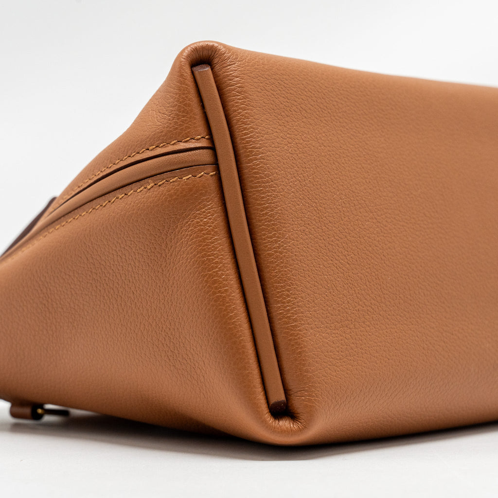 HERMES MINI 24/24 2424-21 BAG EVERCOLOR / SWIFT GOLD GHW