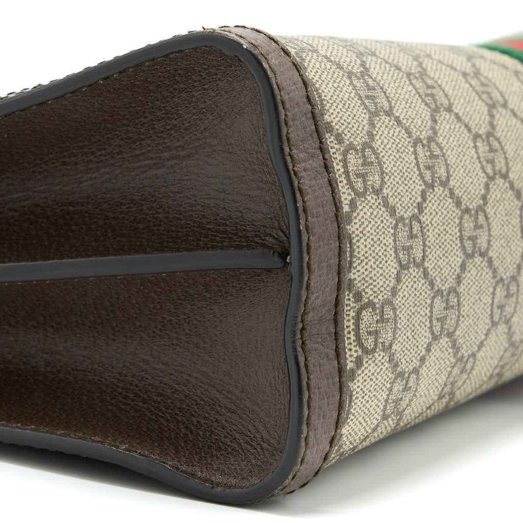 GUCCI OPHIDIA GG SHOULDER BAG GHW