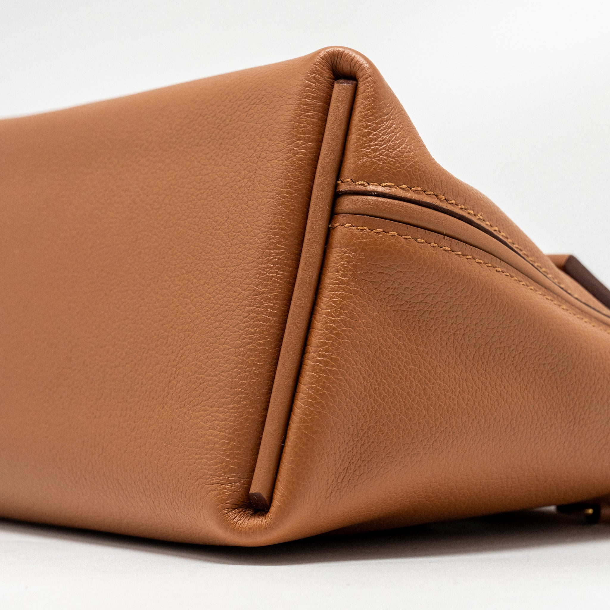 HERMES MINI 24/24 2424-21 BAG EVERCOLOR / SWIFT GOLD GHW