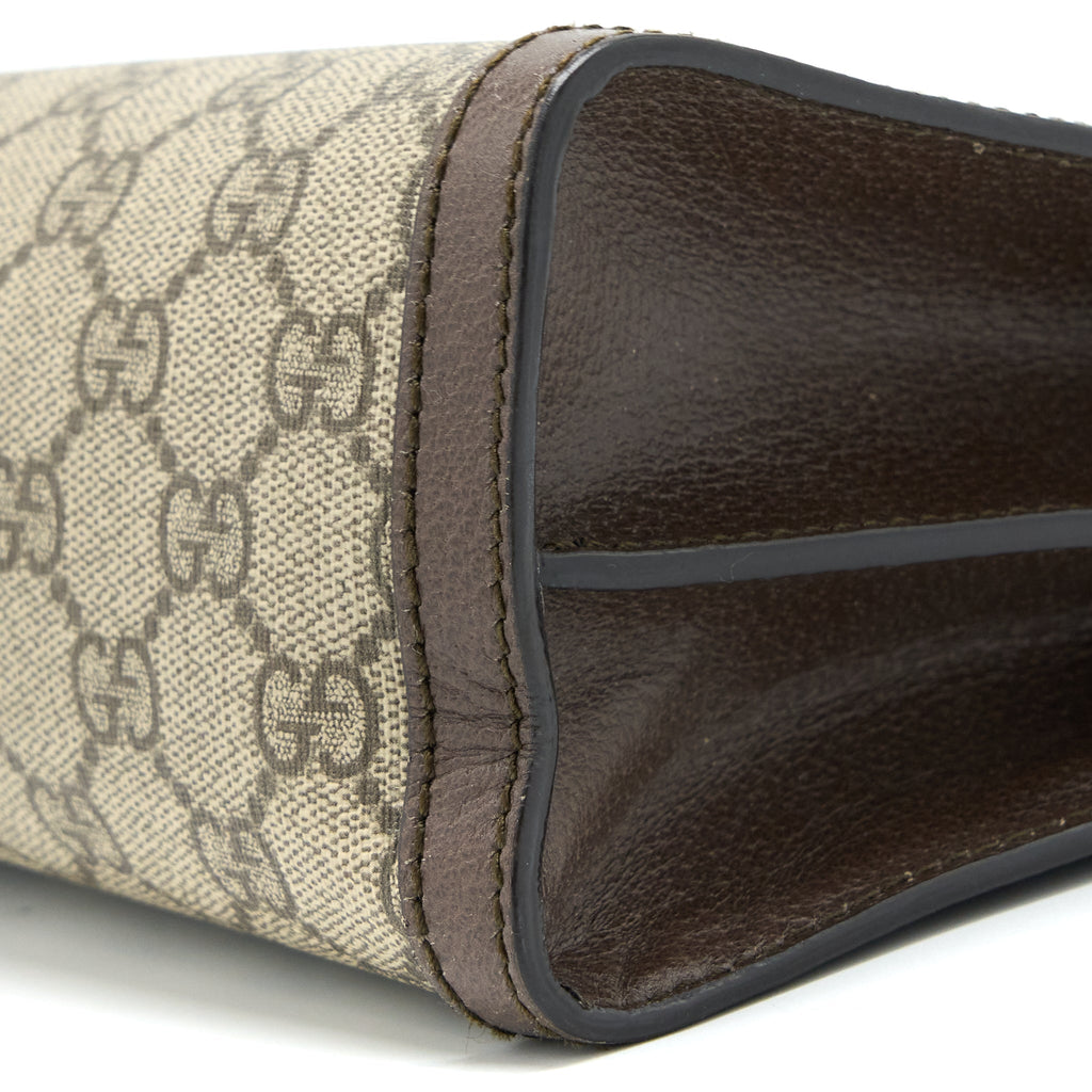 GUCCI OPHIDIA GG SHOULDER BAG GHW