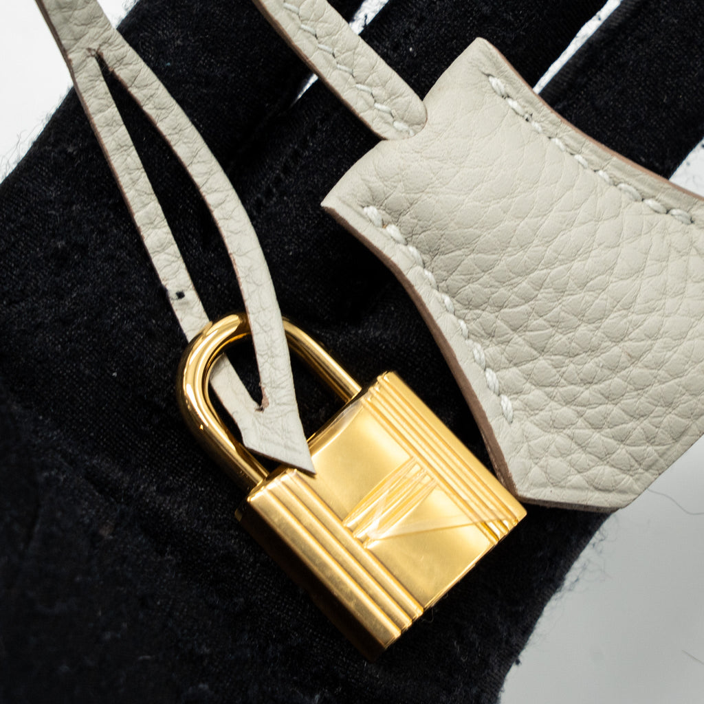 HERMES BIRKIN 25 TOGO GRIS PERLE GHW