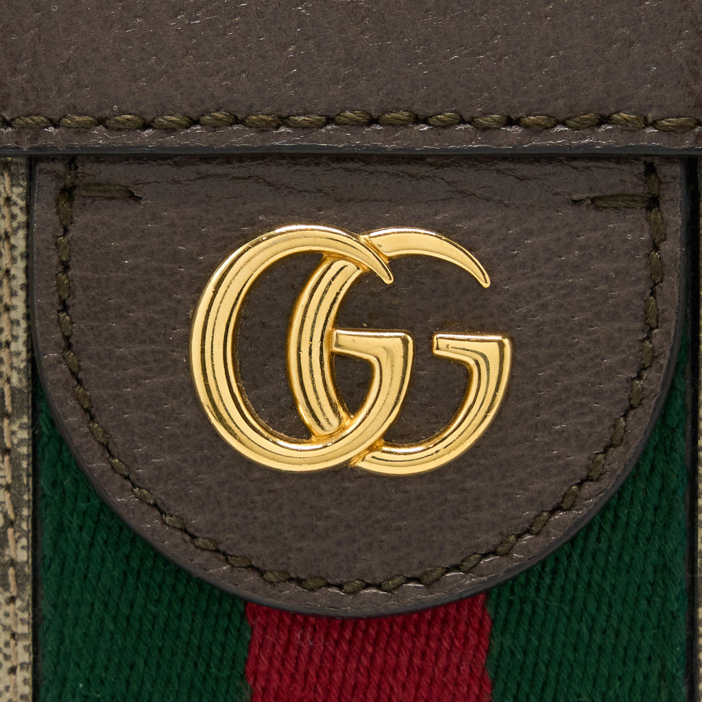 GUCCI OPHIDIA GG SHOULDER BAG GHW