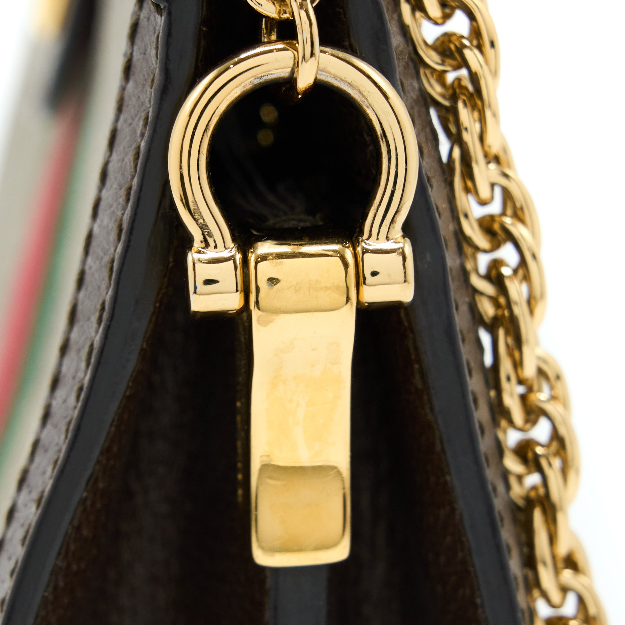 GUCCI OPHIDIA GG SHOULDER BAG GHW