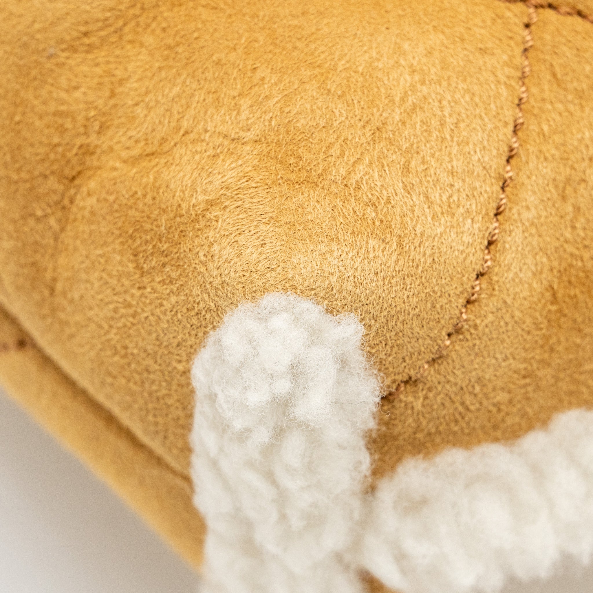 CHANEL MEDIUM 22 BAG QUILTED SHEARLING SUEDE CAMEL GHW (MICROCHIP)