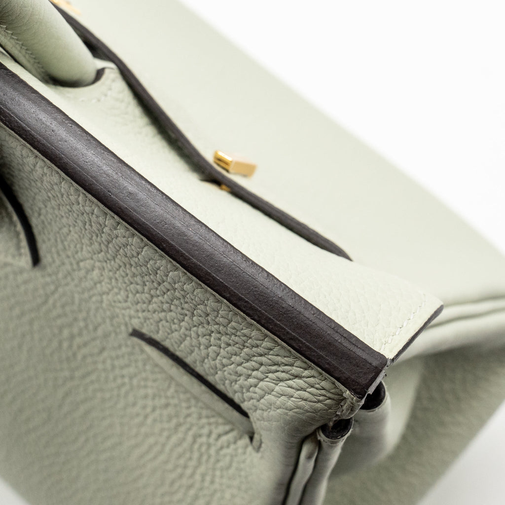 HERMES BIRKIN 25 TOGO GRIS NEVE GHW