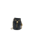 CHANEL 22S PEARL CRUSH BUCKET BAG LAMBSKIN BLACK BRUSHED GHW (MICROCHIP)