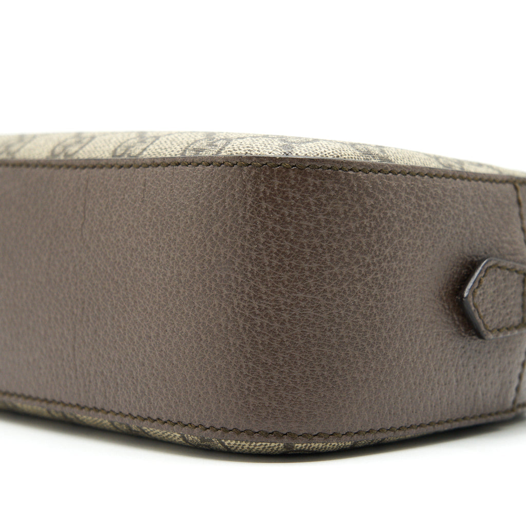 GUCCI GG SUPREME CROSSBODY BAG BROWN