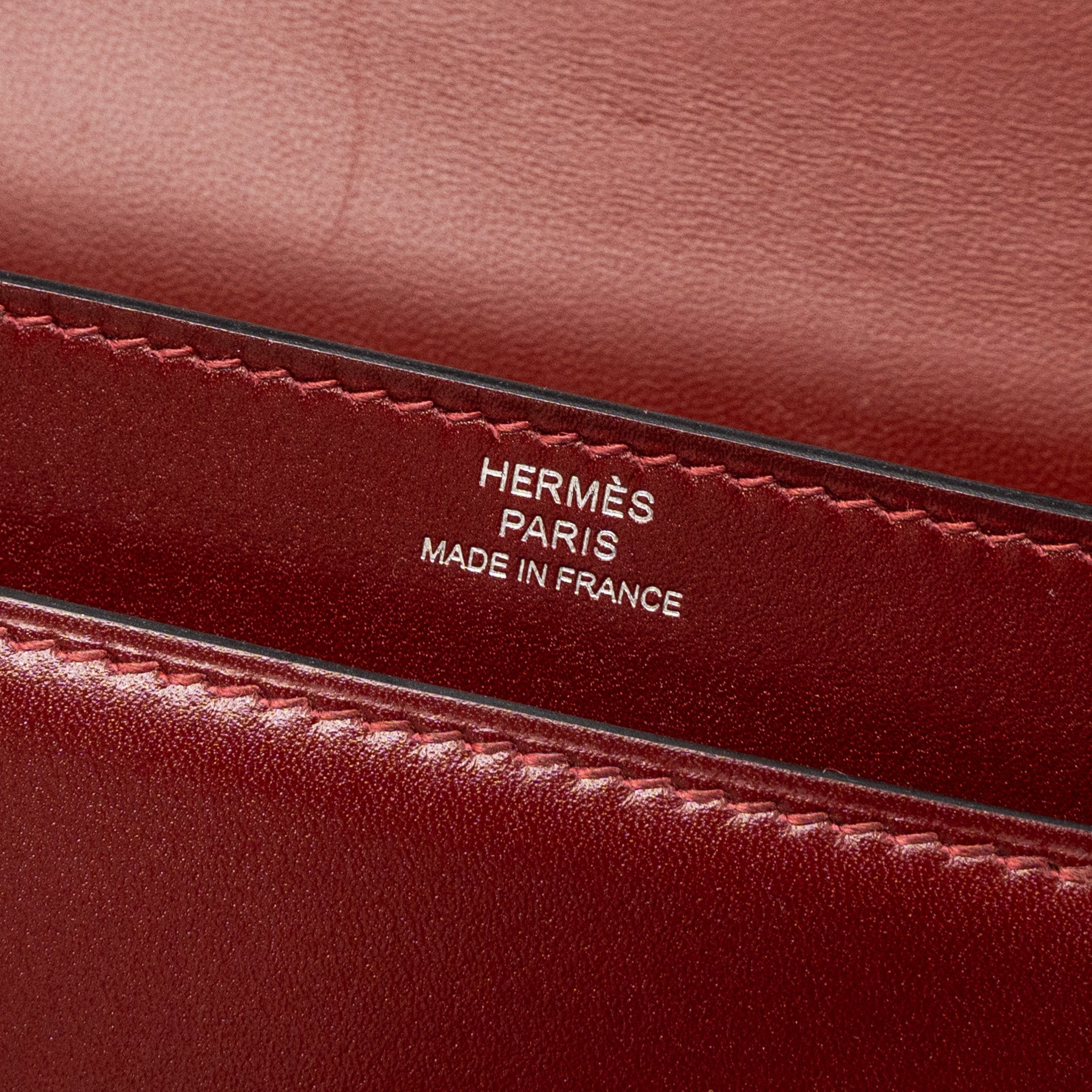 HERMES MINI VERROU BAG TADELAKT ROUGE H SHW
