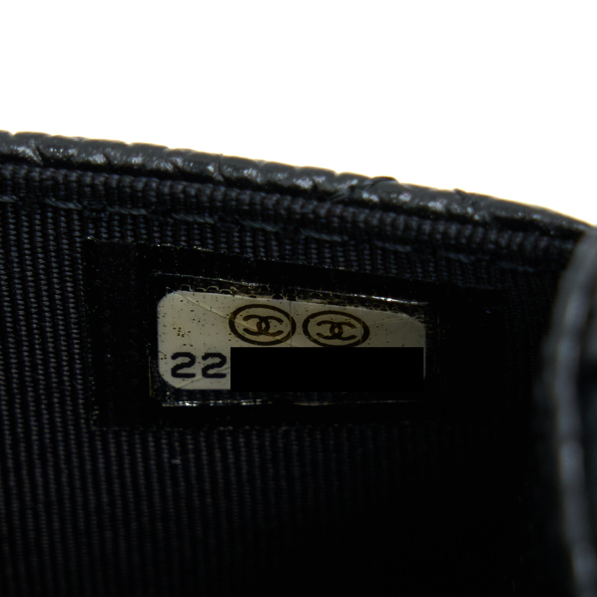 CHANEL CLASSIC WALLET ON CHAIN CAVIAR BLACK SHW