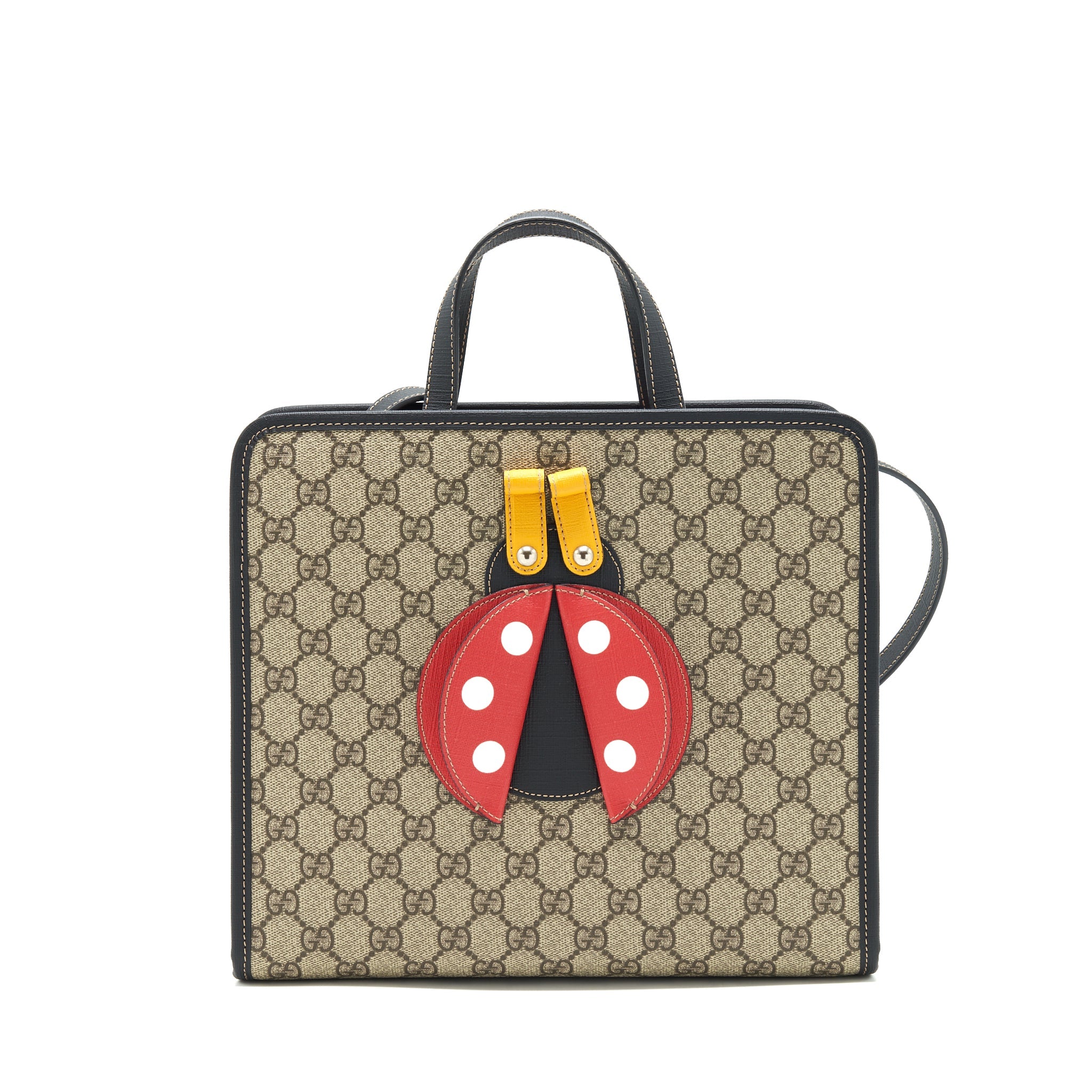 GUCCI KIDS TOTE BAG GG SUPREME CANVAS