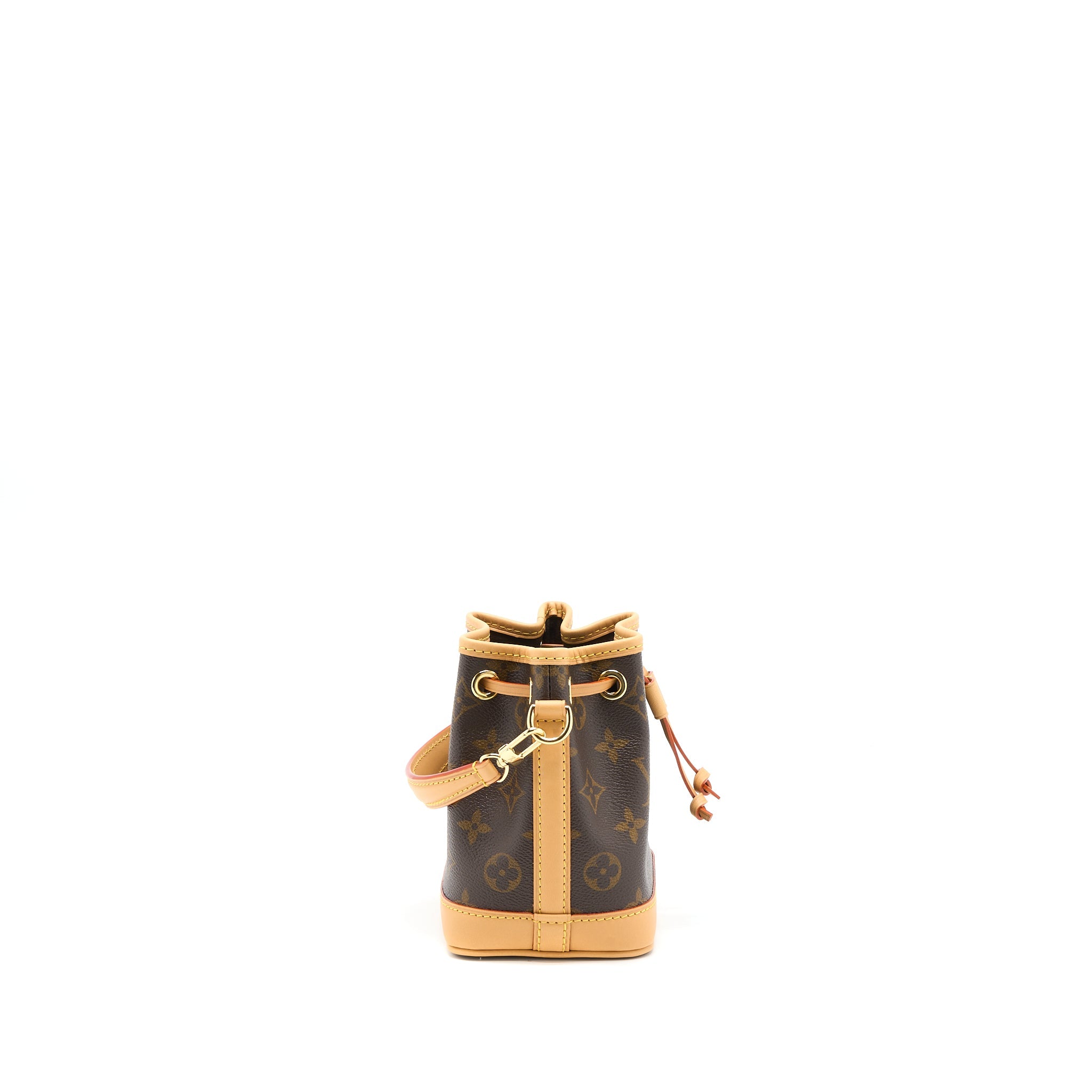 LOUIS VUITTON NANO NOE MONOGRAM CANVAS GHW