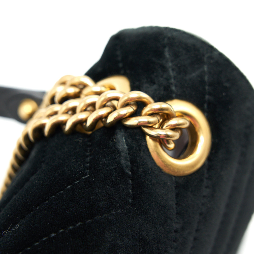 GUCCI MARMONT IN SMALL VELVET