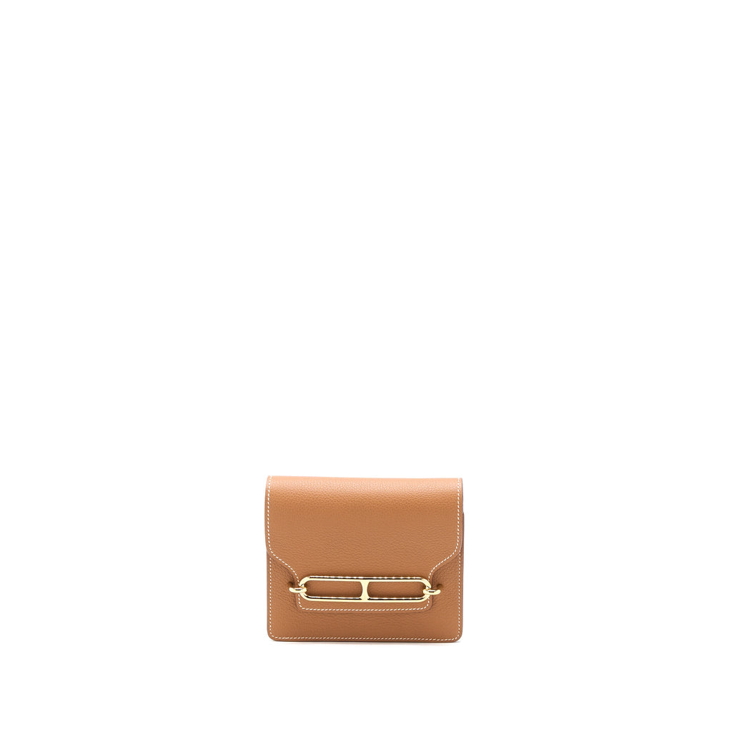 HERMES ROULIS SLIM EVERCOLOR GOLD GHW