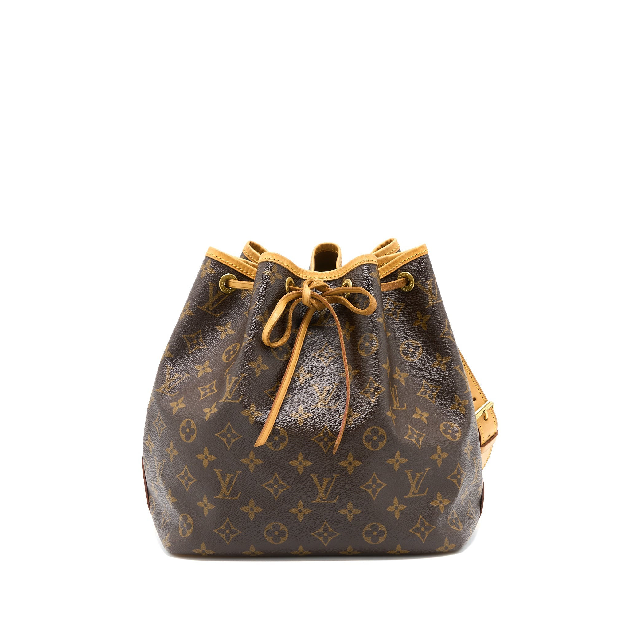 LOUIS VUITTON PETIT NOE MONOGRAM CANVAS GHW