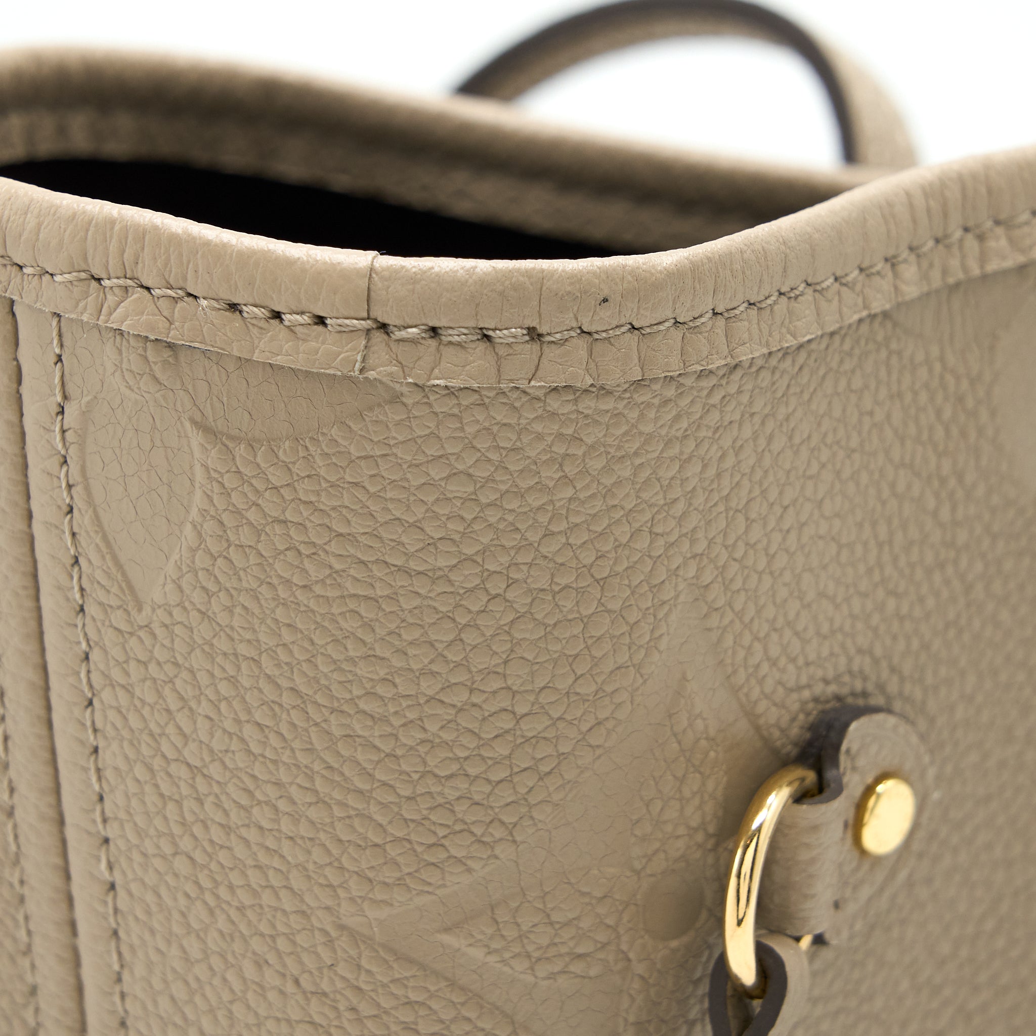 LOUIS VUITTON NEVERFULL MM MONOGRAM EMPREINTE TOURTERELLE GHW (NEW VERSION)