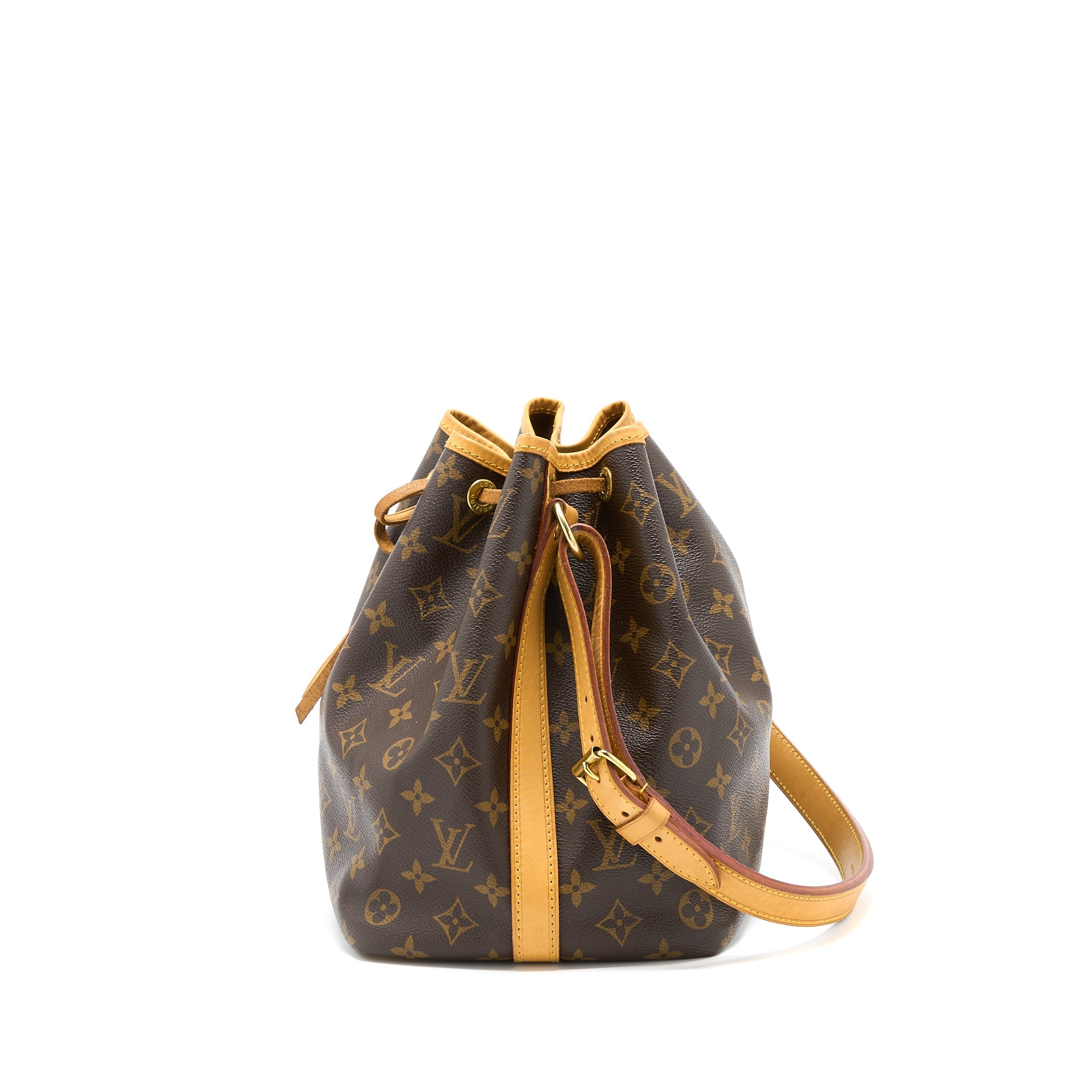 LOUIS VUITTON PETIT NOE MONOGRAM CANVAS GHW