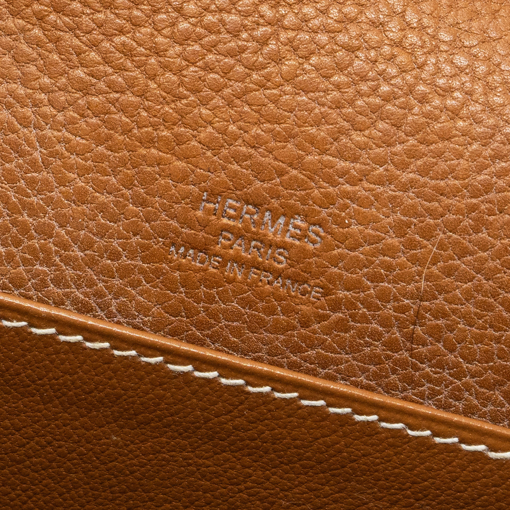 HERMES MINI ROULIS BARENIA FAUBOURG 34 FAUVE LGHW