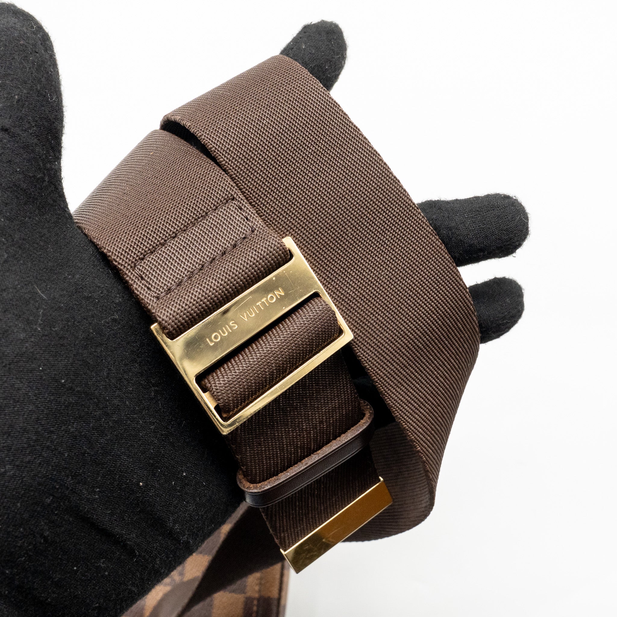 LOUIS VUITTON GERONIMOS BELT BAG DAMIER CANVAS GHW