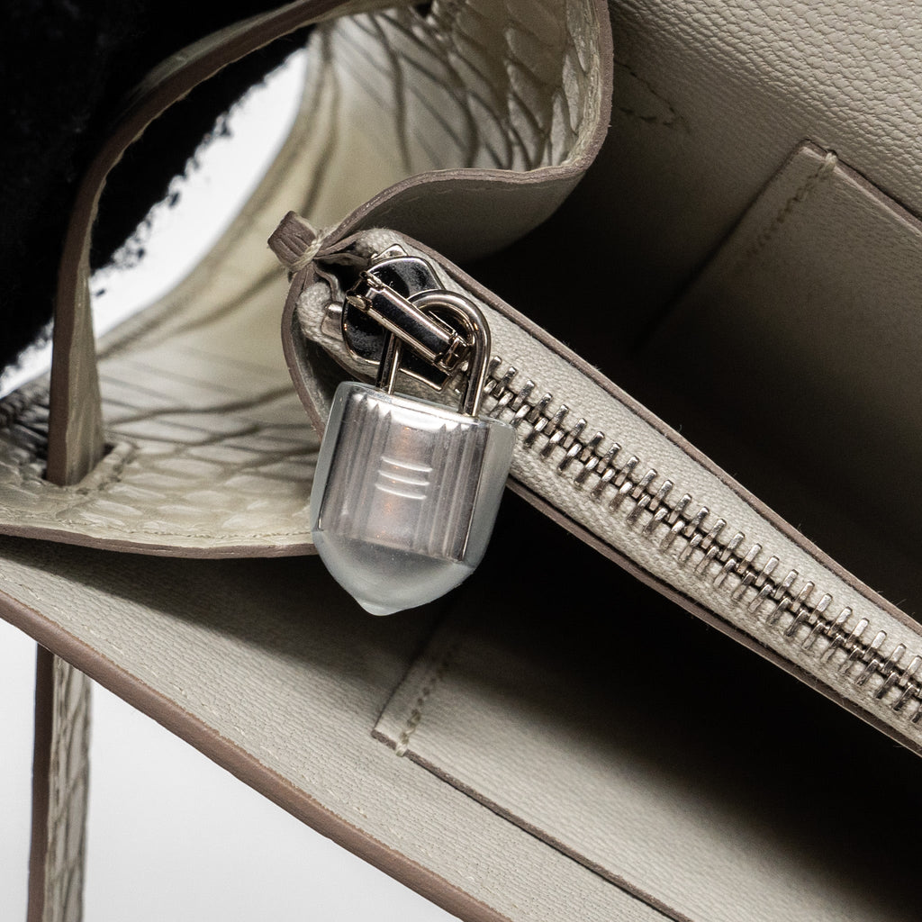 HERMES CLASSIC KELLY TO GO ALLIGATOR MISSISSIPPIENSIS 8L BETON SHW