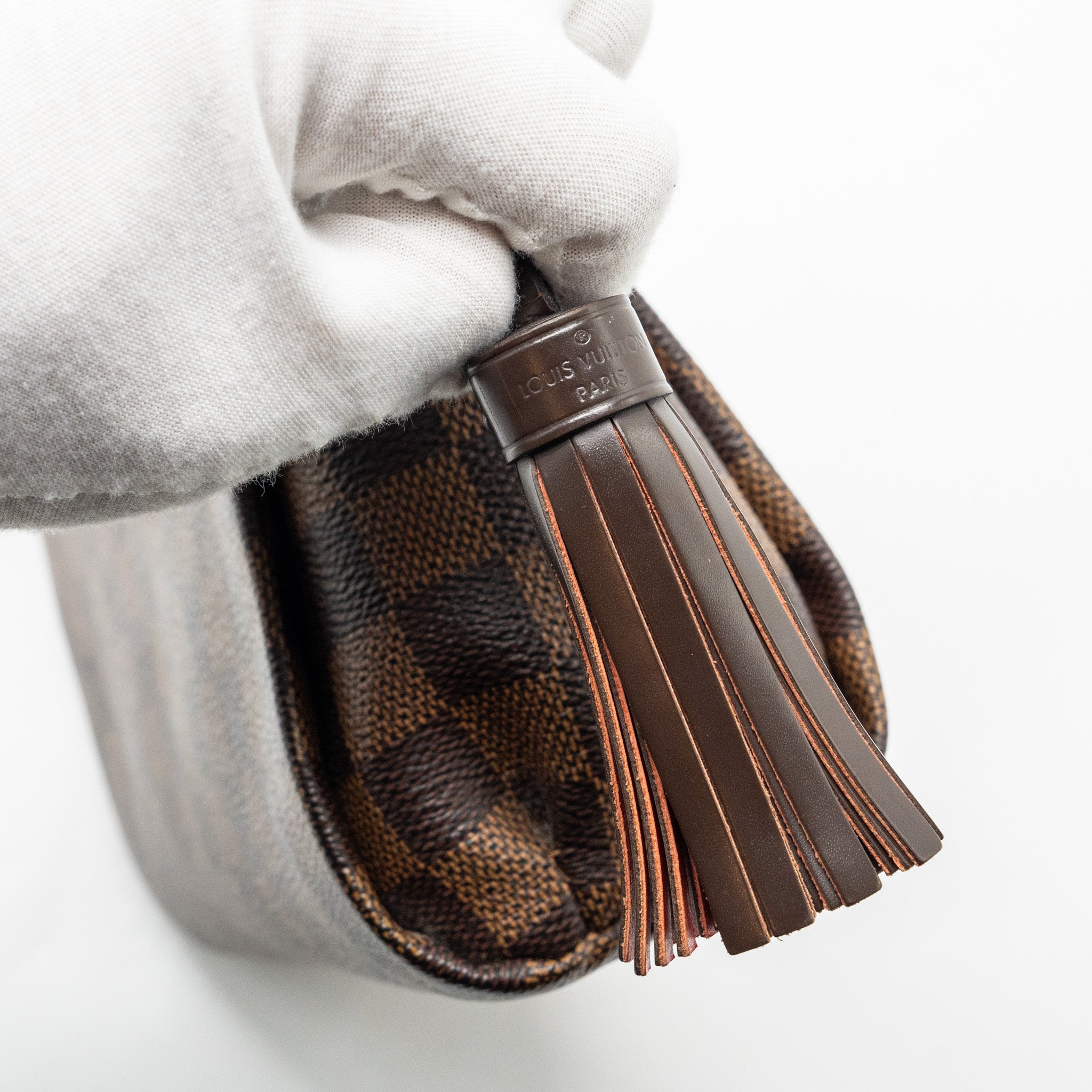 LOUIS VUITTON CROISETTE DAMIER EBENE GHW