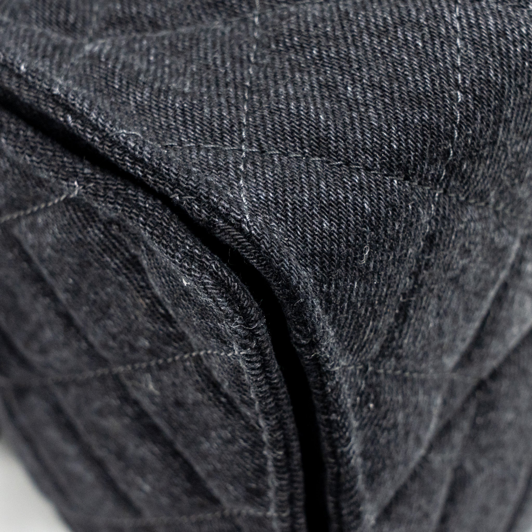 CHANEL SMALL 25 BAG WASHED DENIM BLACK GHW (MICROCHIP)