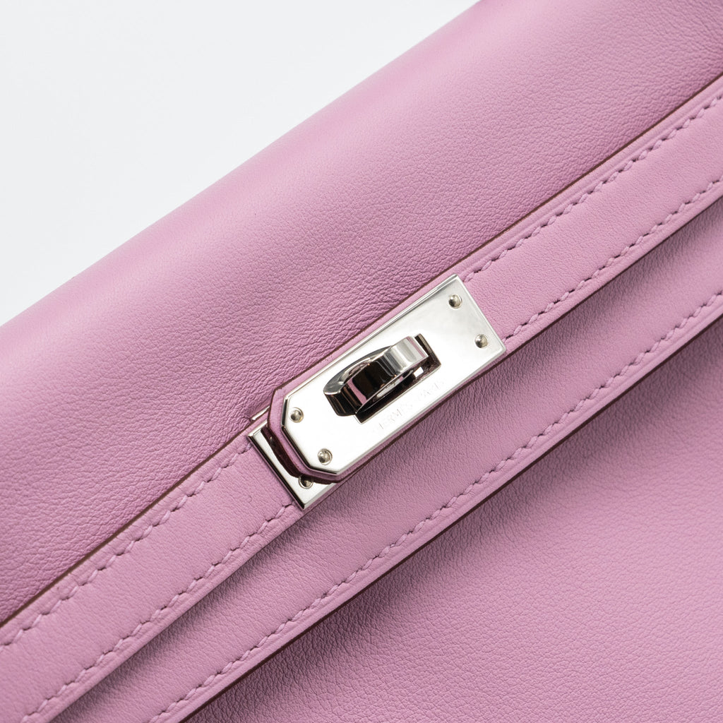 HERMES KELLY 25 SWIFT X9 MAUVE SYLVESTRE SHW