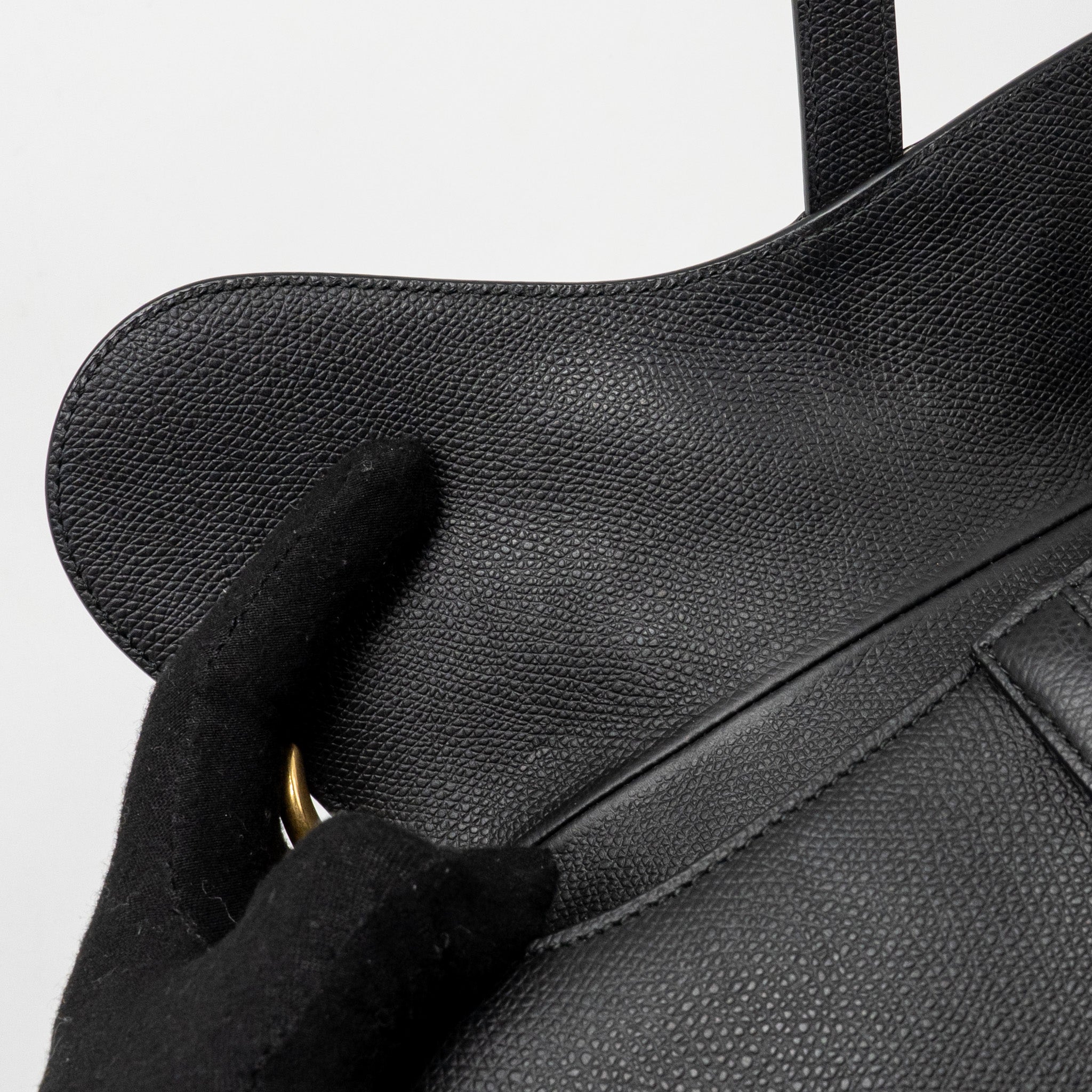 DIOR MEDIUM SADDLE BAG CALFSKIN BLACK GHW