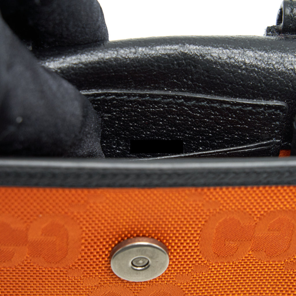 GUCCI OFF THE GRID MINI CROSSBODY BAG ORANGE