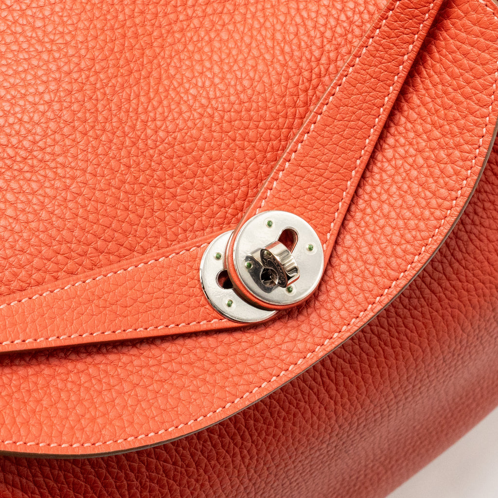 HERMES LINDY 30 CLEMENCE AN SANGUINE/ROSE JAIPUR SHW