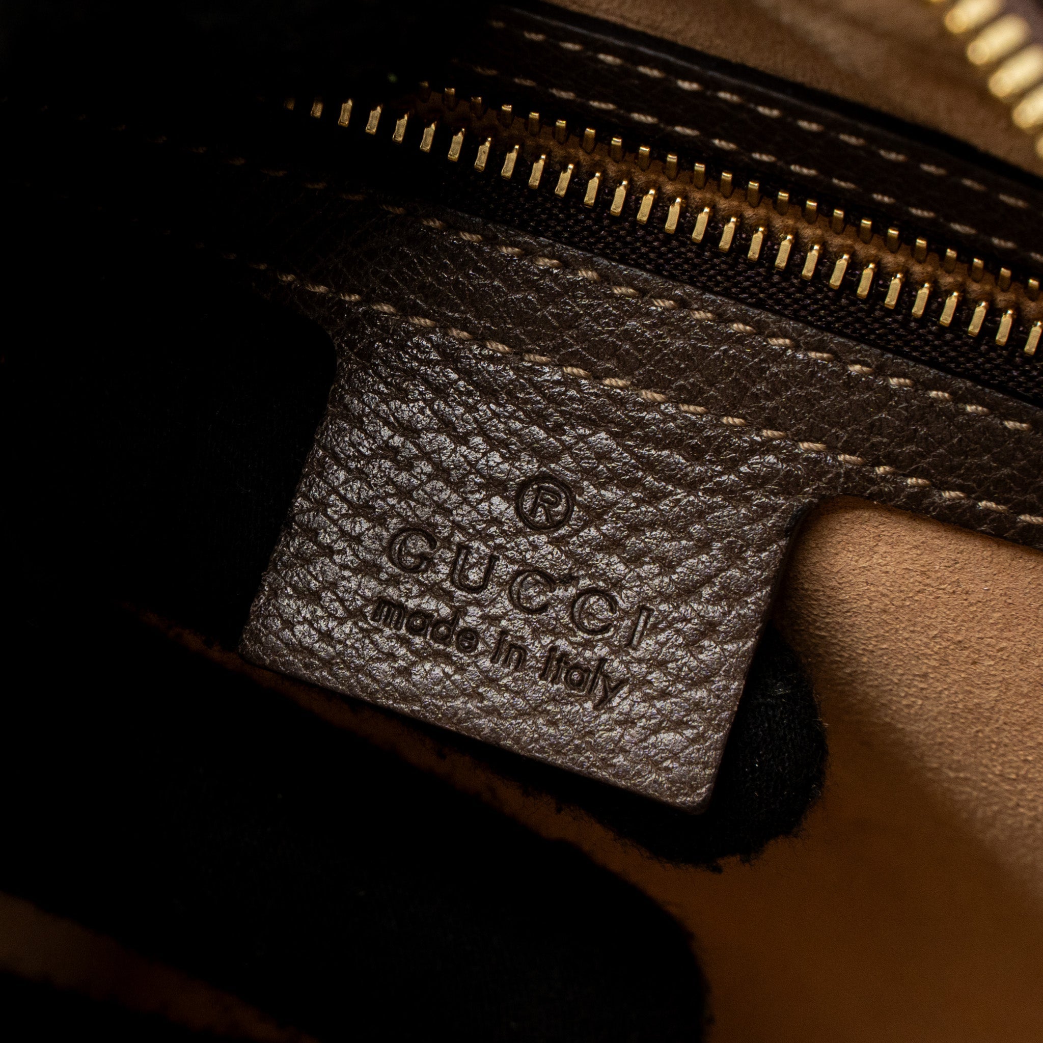 GUCCI OPHIDIA SHOULDER BAG GG SUPREME CANVAS GHW
