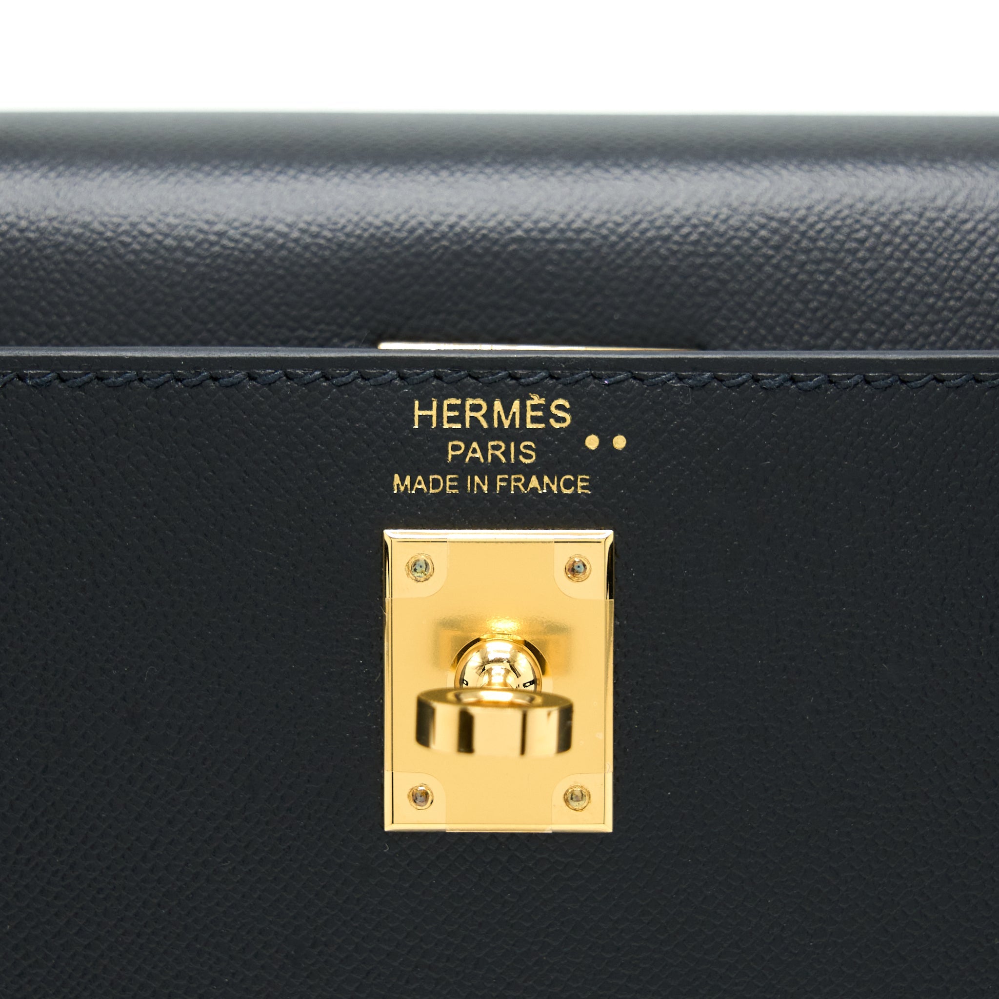 HERMES KELLY 25 SELLIER TOUCH MADAME / CROCODILE BLACK GHW