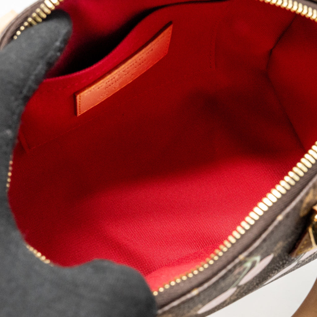 LOUIS VUITTON X TAKASHI MURAKAMI SPEEDY BANDOULIERE 20 MONOGRAM CHERRY COATED CANVAS MULTICOLOURED GHW