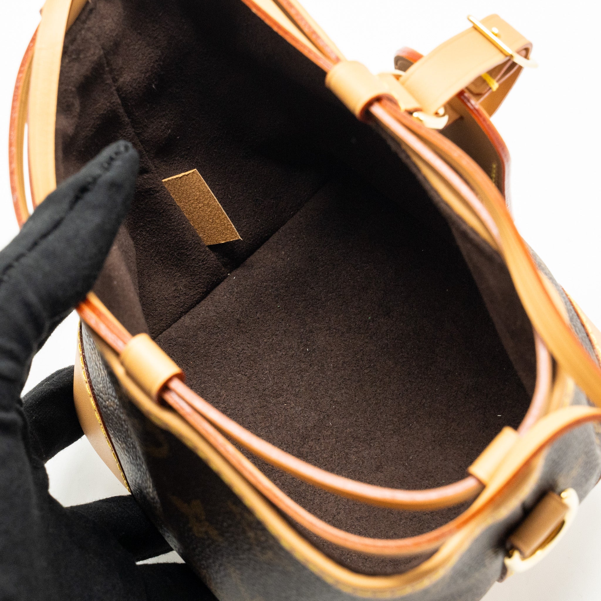 LOUIS VUITTON NOE PURSE MONOGRAM CANVAS GHW