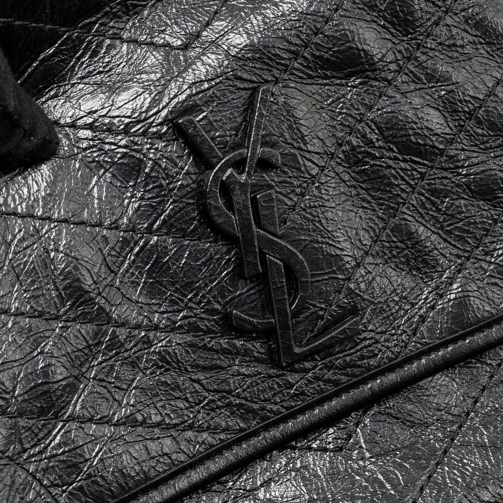 SAINT LAURENT/YSL MEDIUM NIKI CHAIN BAG VINTAGE CALFSKIN BLACK GHW