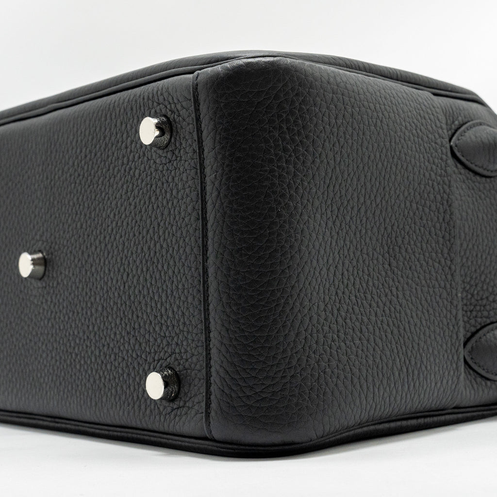 HERMES LINDY 26 CLEMENCE BLACK SHW