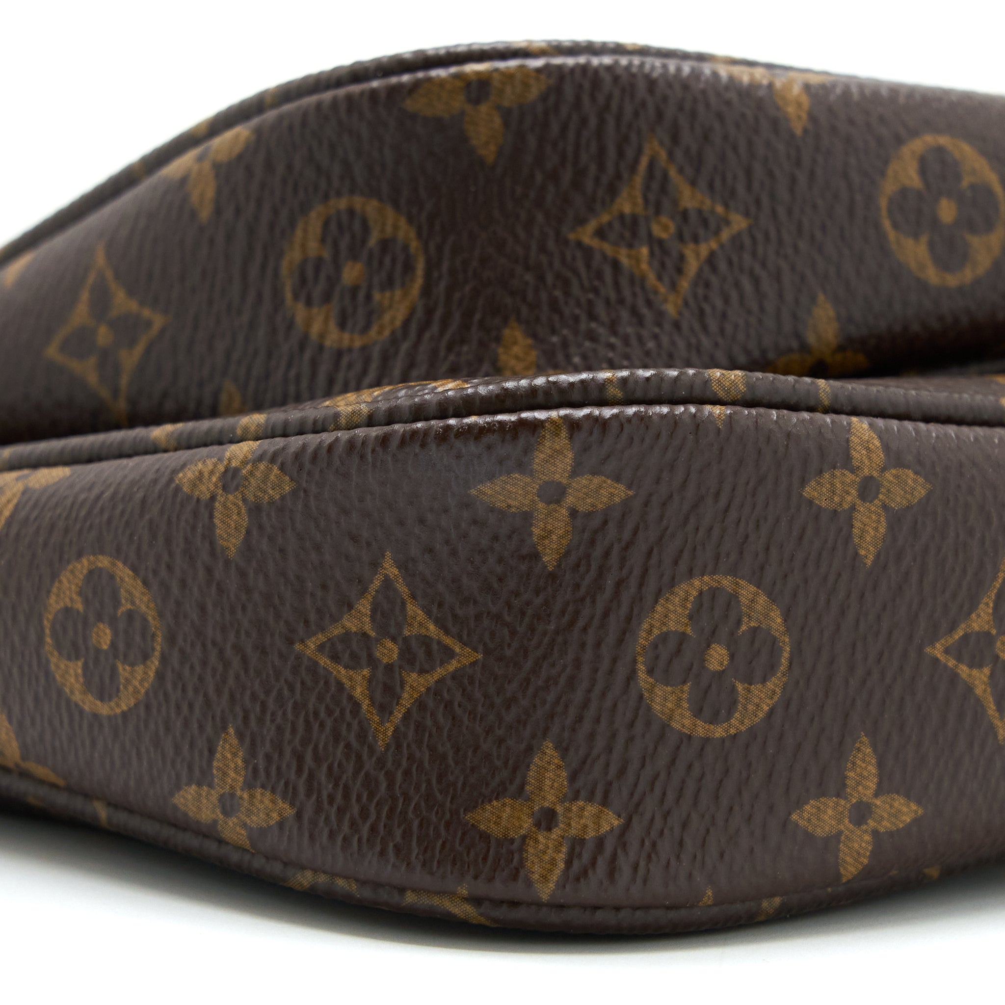 LOUIS VUITTON MULTI POCHETTE ACCESSORIES MONOGRAM CANVAS KHAKI STRAP GHW (NEW VERSION)