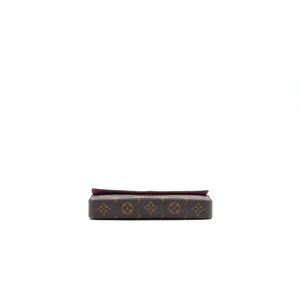 LOUIS VUITTON FELICIE POCHETTE (ZIPPED POCKET LOST)