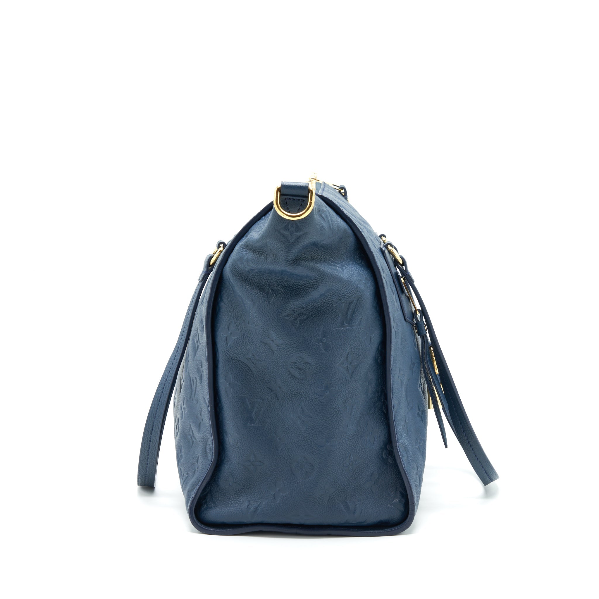 LOUIS VUITTON LUMINEUSE PM MONOGRAM EMPREINTE NAVY GHW