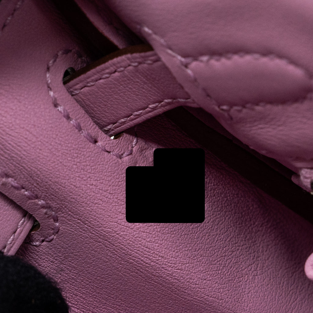 HERMES KELLY 25 SWIFT X9 MAUVE SYLVESTRE SHW